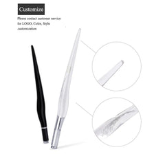 High Quality Disposable 0.15mm 18U Manual Eyebrow Black Crystal Microblading Pens