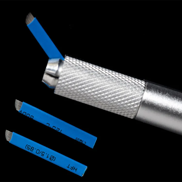 E.O.Gas Sterile Eyebrow Microblading Needle 12 Pins High Quality Nano Microblading Needles